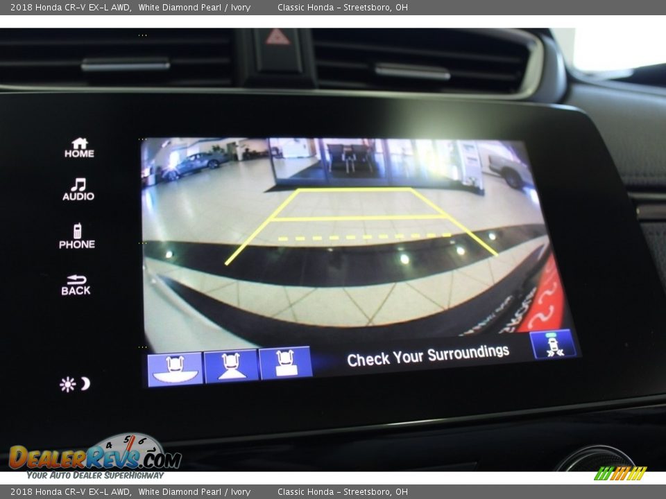 2018 Honda CR-V EX-L AWD White Diamond Pearl / Ivory Photo #29