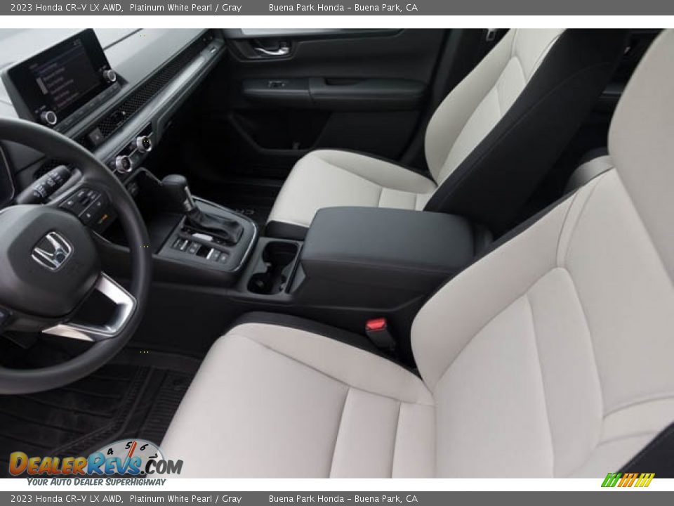 2023 Honda CR-V LX AWD Platinum White Pearl / Gray Photo #15