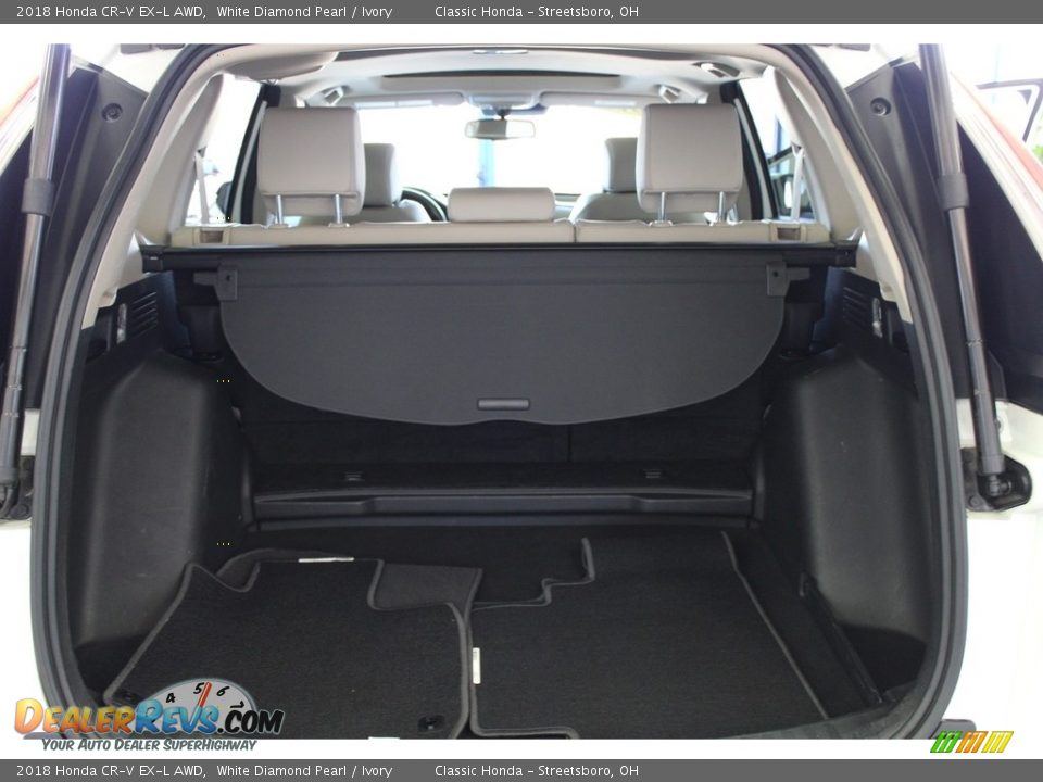 2018 Honda CR-V EX-L AWD White Diamond Pearl / Ivory Photo #33