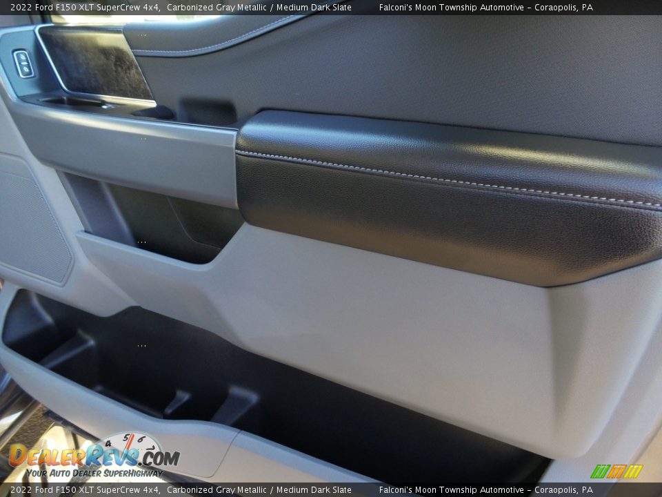 2022 Ford F150 XLT SuperCrew 4x4 Carbonized Gray Metallic / Medium Dark Slate Photo #12