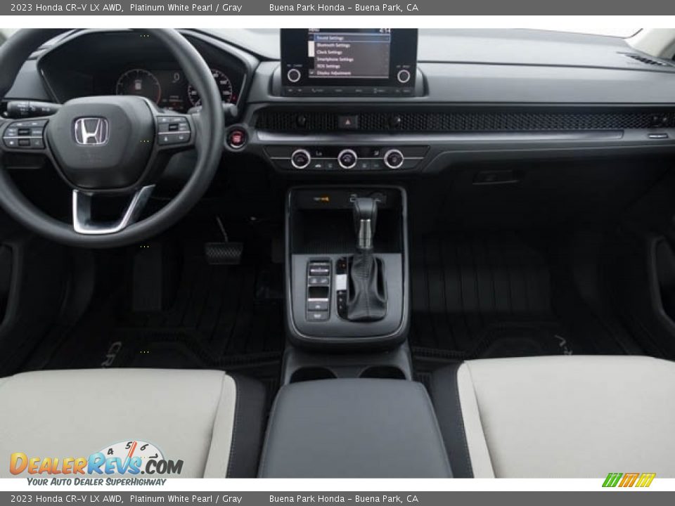 2023 Honda CR-V LX AWD Platinum White Pearl / Gray Photo #17