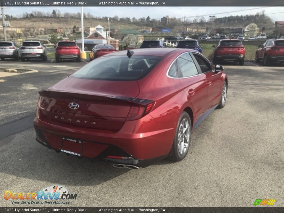 2023 Hyundai Sonata SEL Ultimate Red / Black Photo #3