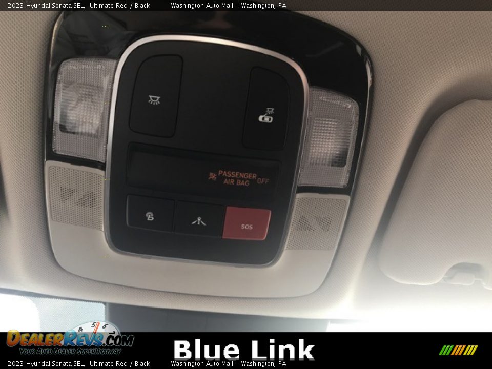 2023 Hyundai Sonata SEL Ultimate Red / Black Photo #8