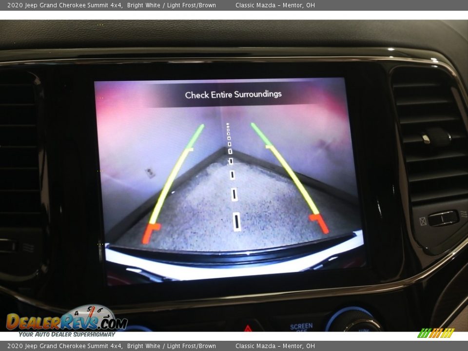 2020 Jeep Grand Cherokee Summit 4x4 Bright White / Light Frost/Brown Photo #14
