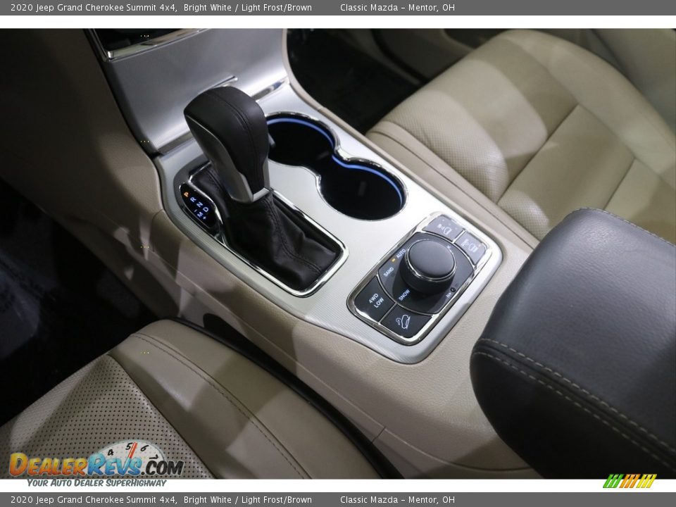 2020 Jeep Grand Cherokee Summit 4x4 Bright White / Light Frost/Brown Photo #15