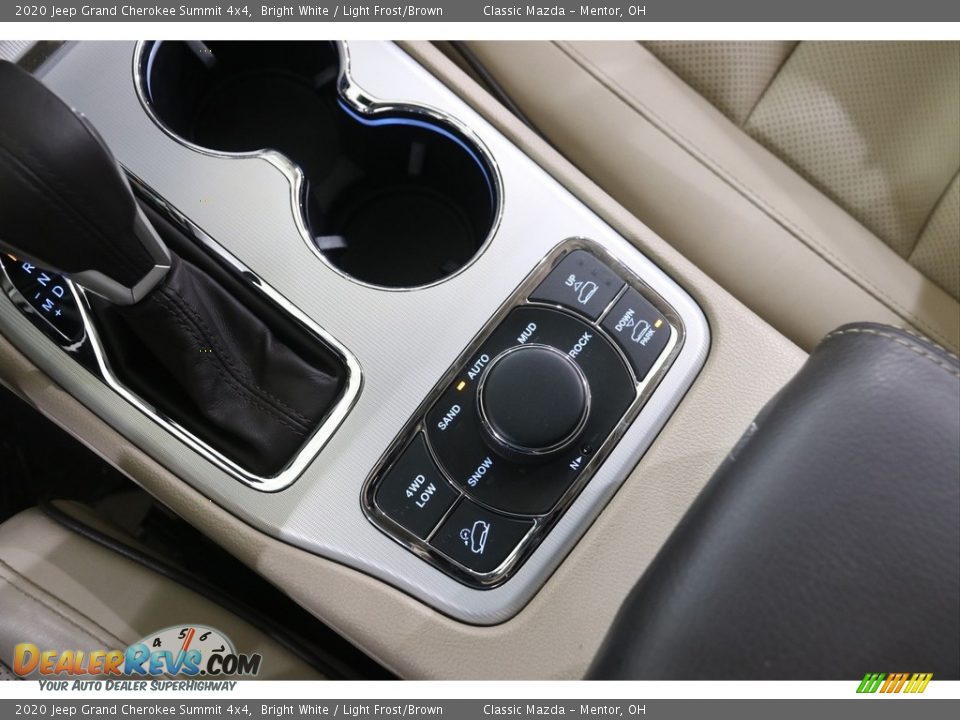 2020 Jeep Grand Cherokee Summit 4x4 Bright White / Light Frost/Brown Photo #16