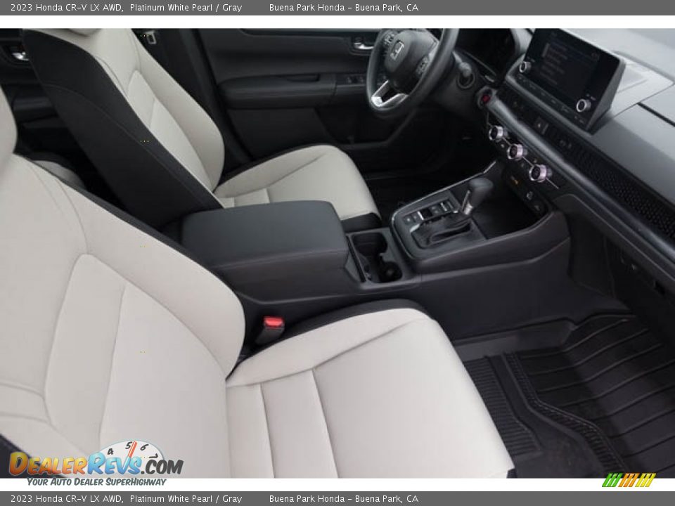 2023 Honda CR-V LX AWD Platinum White Pearl / Gray Photo #28
