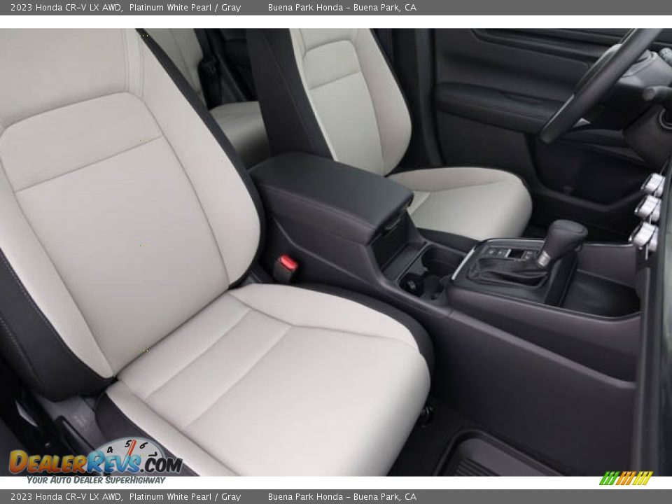 2023 Honda CR-V LX AWD Platinum White Pearl / Gray Photo #29