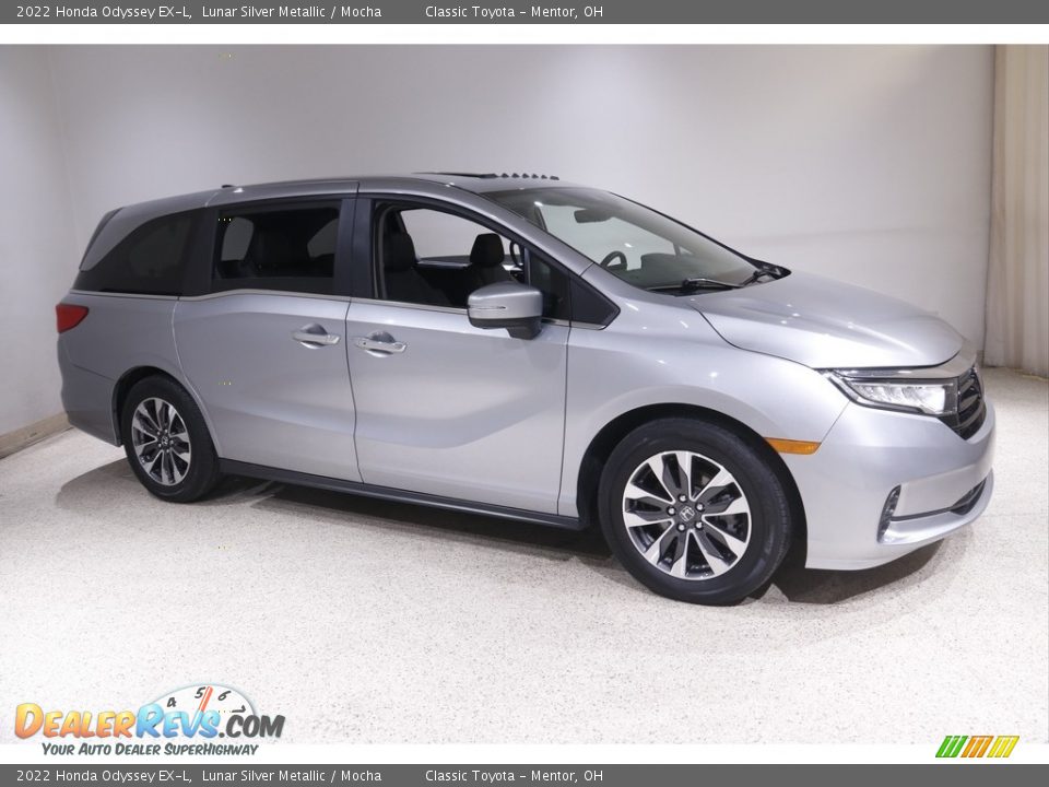 2022 Honda Odyssey EX-L Lunar Silver Metallic / Mocha Photo #1