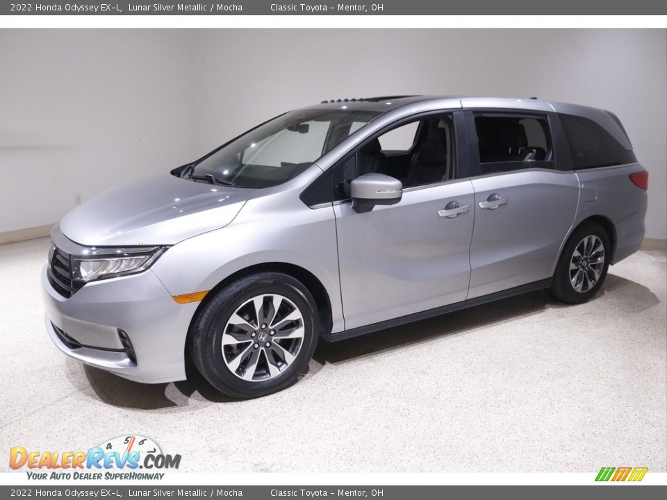 2022 Honda Odyssey EX-L Lunar Silver Metallic / Mocha Photo #3
