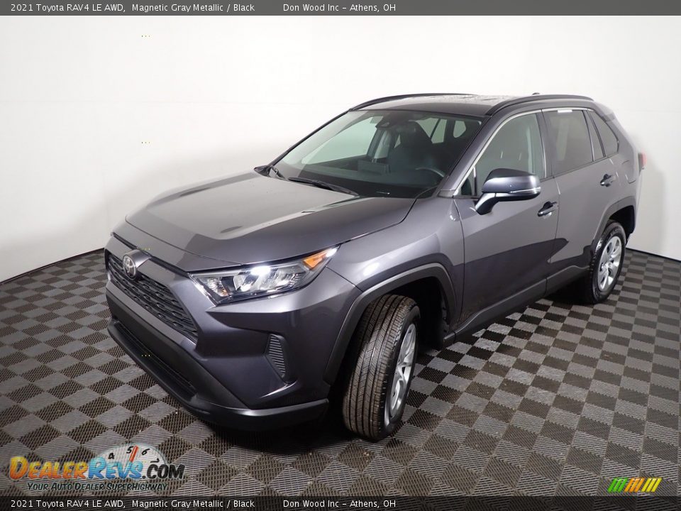 2021 Toyota RAV4 LE AWD Magnetic Gray Metallic / Black Photo #8