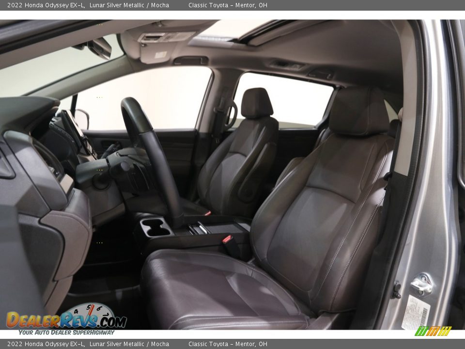 2022 Honda Odyssey EX-L Lunar Silver Metallic / Mocha Photo #5