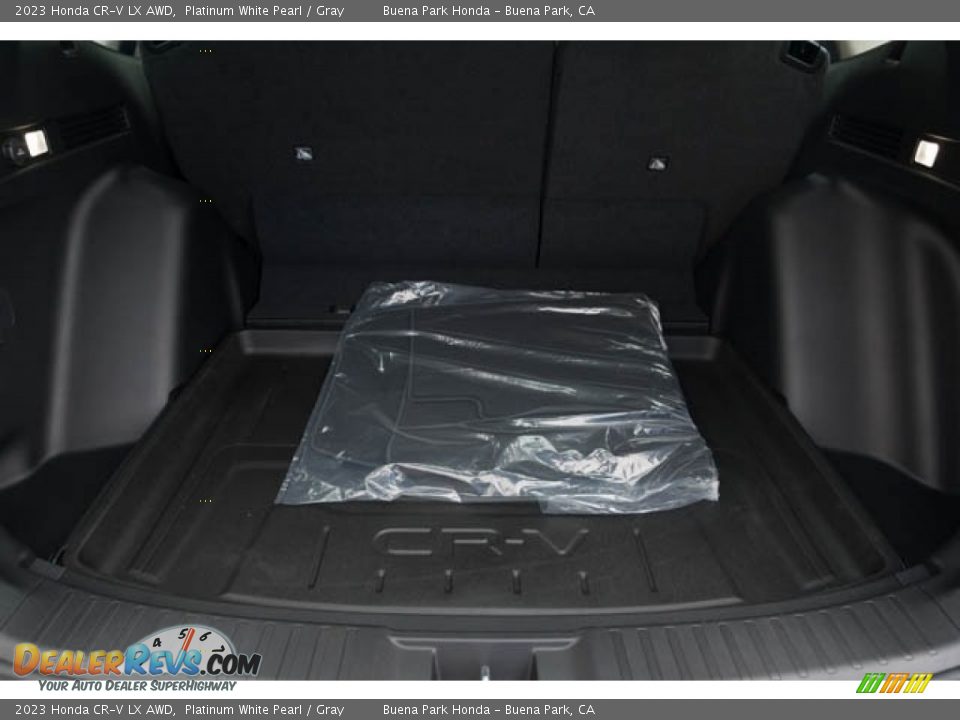 2023 Honda CR-V LX AWD Platinum White Pearl / Gray Photo #34