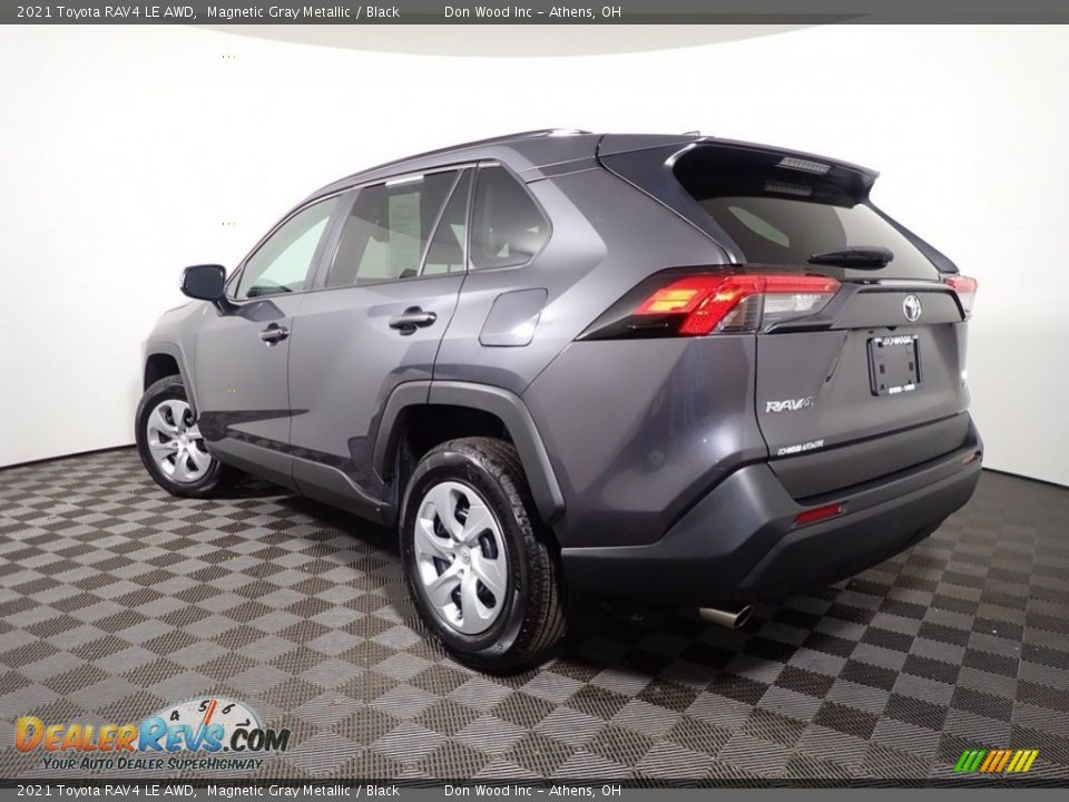 2021 Toyota RAV4 LE AWD Magnetic Gray Metallic / Black Photo #9