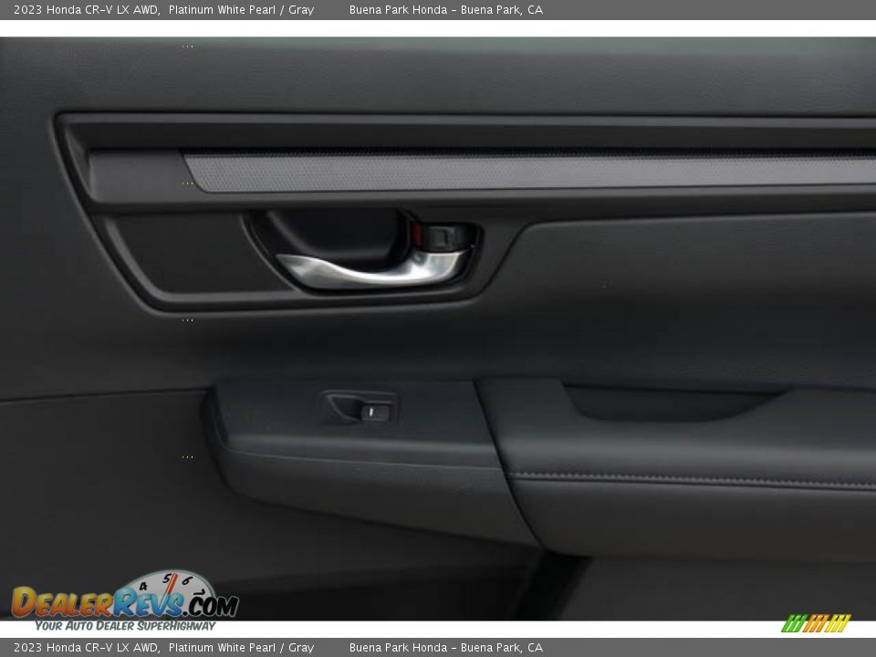 2023 Honda CR-V LX AWD Platinum White Pearl / Gray Photo #35