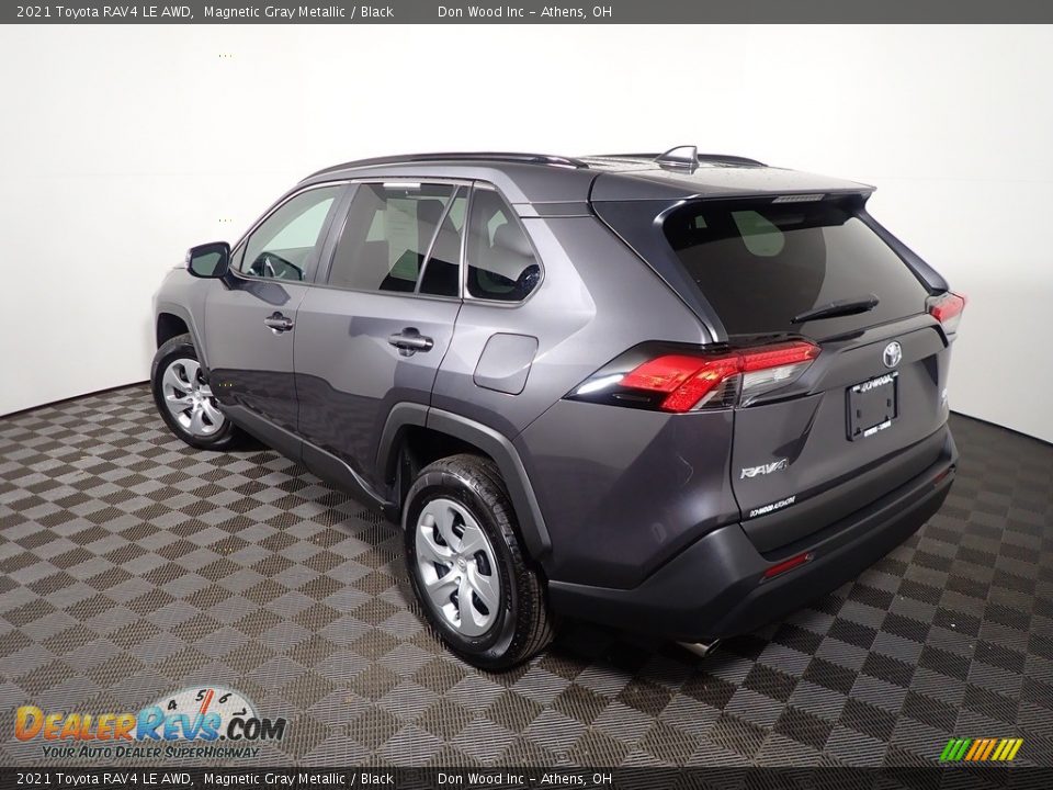 2021 Toyota RAV4 LE AWD Magnetic Gray Metallic / Black Photo #10