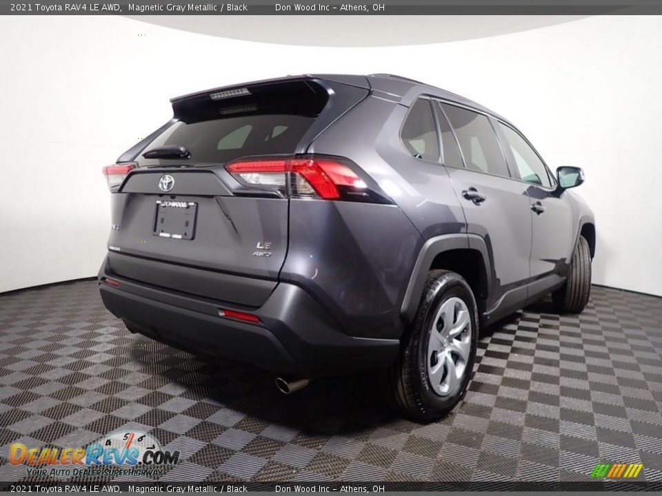 2021 Toyota RAV4 LE AWD Magnetic Gray Metallic / Black Photo #14
