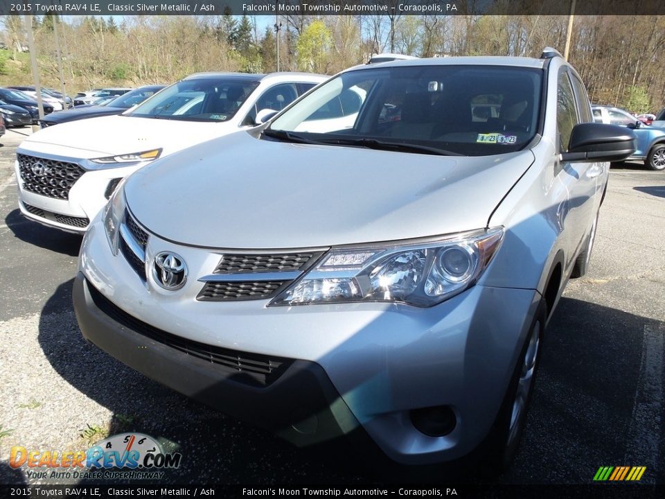 2015 Toyota RAV4 LE Classic Silver Metallic / Ash Photo #1