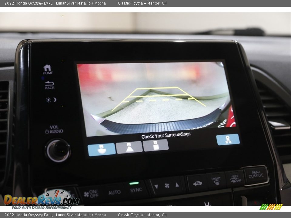 2022 Honda Odyssey EX-L Lunar Silver Metallic / Mocha Photo #14