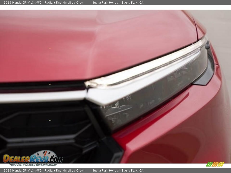 2023 Honda CR-V LX AWD Radiant Red Metallic / Gray Photo #5