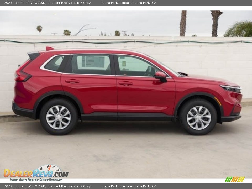 Radiant Red Metallic 2023 Honda CR-V LX AWD Photo #8