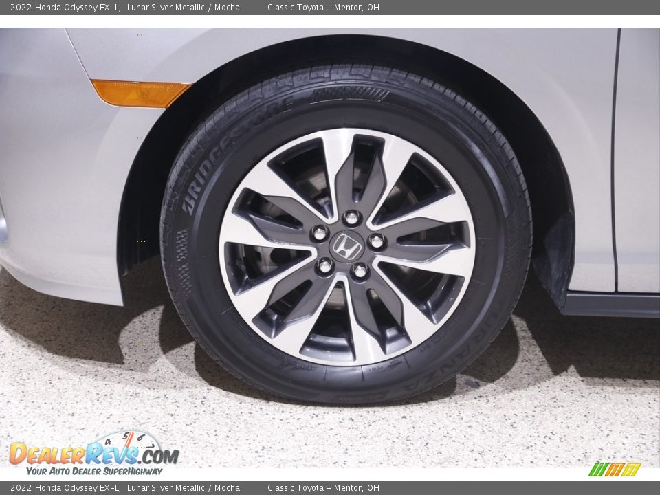 2022 Honda Odyssey EX-L Lunar Silver Metallic / Mocha Photo #23