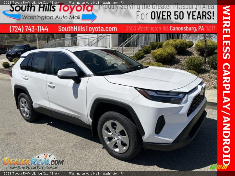 2023 Toyota RAV4 LE Ice Cap / Black Photo #1