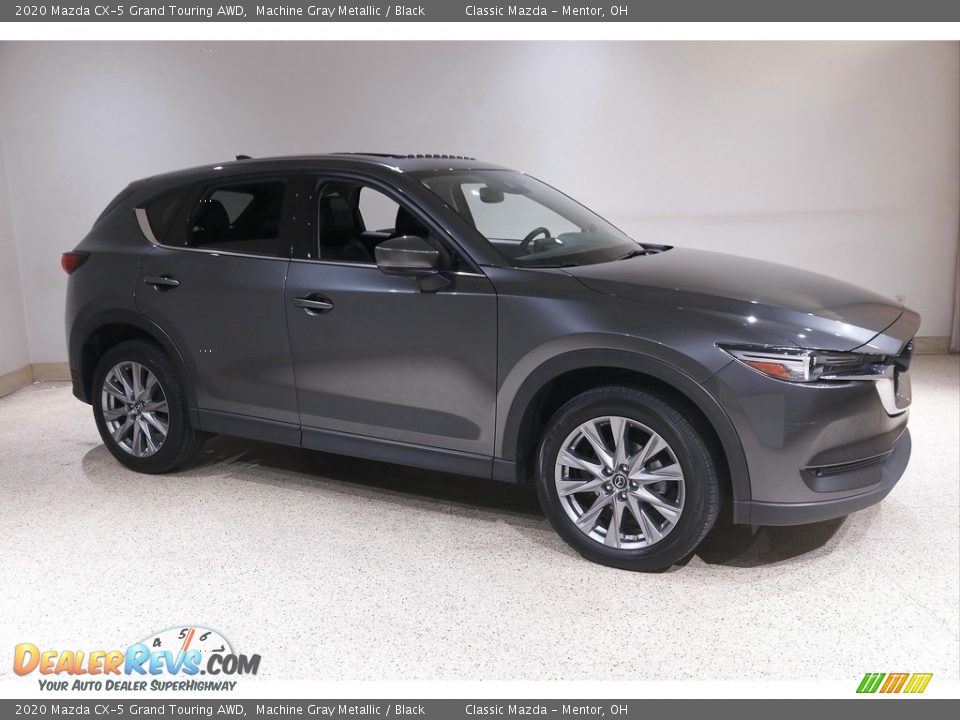 2020 Mazda CX-5 Grand Touring AWD Machine Gray Metallic / Black Photo #1