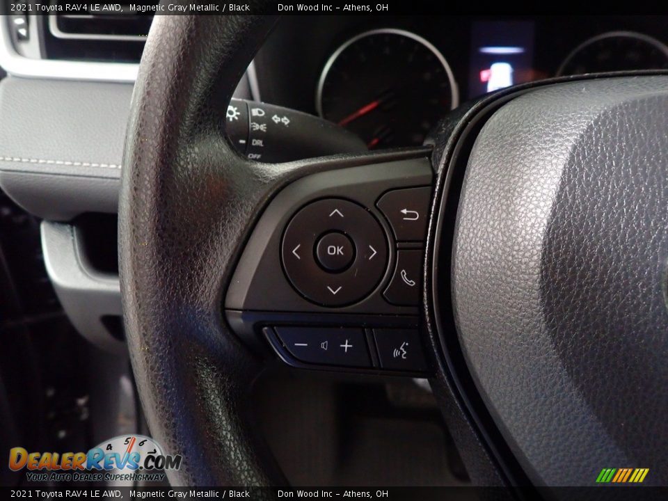 2021 Toyota RAV4 LE AWD Magnetic Gray Metallic / Black Photo #25