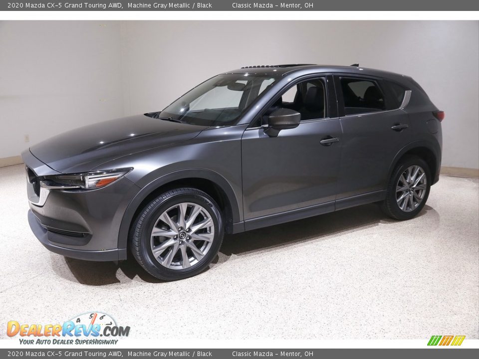 2020 Mazda CX-5 Grand Touring AWD Machine Gray Metallic / Black Photo #3