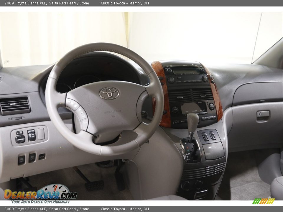 2009 Toyota Sienna XLE Salsa Red Pearl / Stone Photo #6