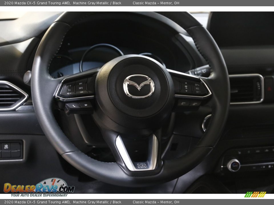 2020 Mazda CX-5 Grand Touring AWD Machine Gray Metallic / Black Photo #7