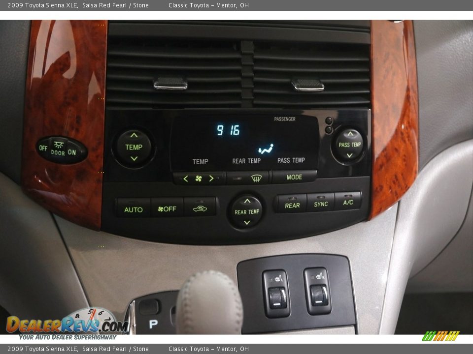 2009 Toyota Sienna XLE Salsa Red Pearl / Stone Photo #10