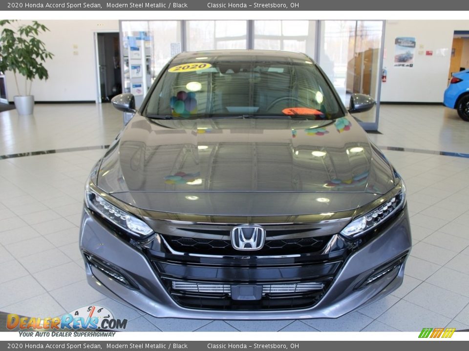 2020 Honda Accord Sport Sedan Modern Steel Metallic / Black Photo #2
