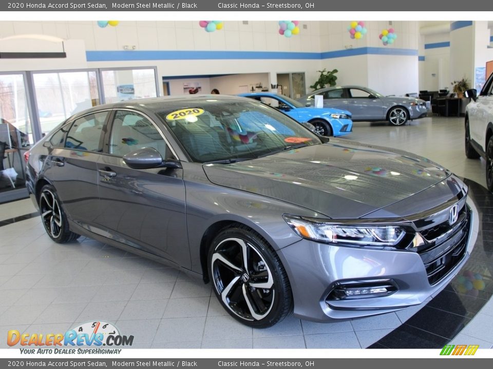2020 Honda Accord Sport Sedan Modern Steel Metallic / Black Photo #3