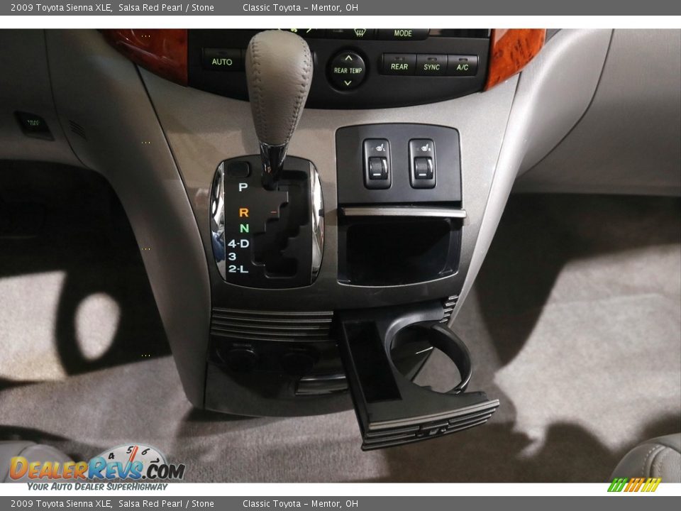 2009 Toyota Sienna XLE Salsa Red Pearl / Stone Photo #12