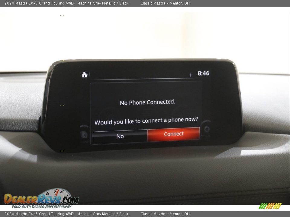 2020 Mazda CX-5 Grand Touring AWD Machine Gray Metallic / Black Photo #11