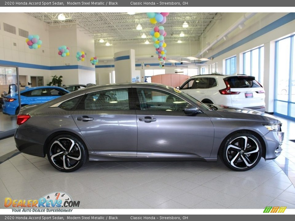 2020 Honda Accord Sport Sedan Modern Steel Metallic / Black Photo #4
