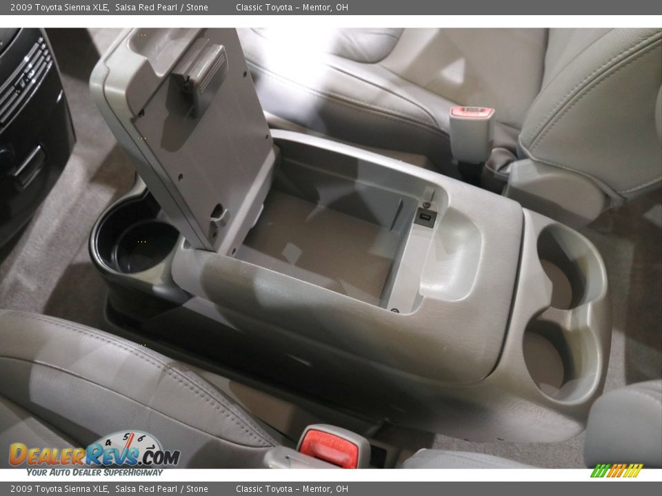 2009 Toyota Sienna XLE Salsa Red Pearl / Stone Photo #14