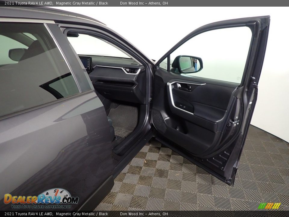 2021 Toyota RAV4 LE AWD Magnetic Gray Metallic / Black Photo #34