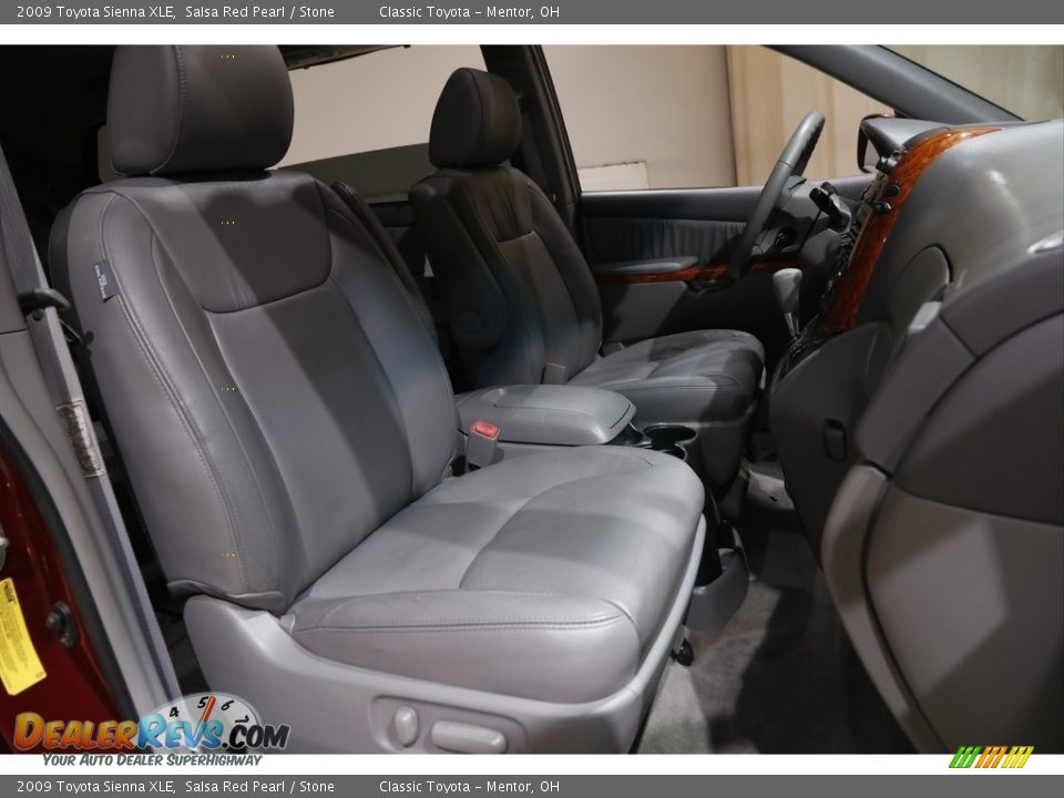 2009 Toyota Sienna XLE Salsa Red Pearl / Stone Photo #15