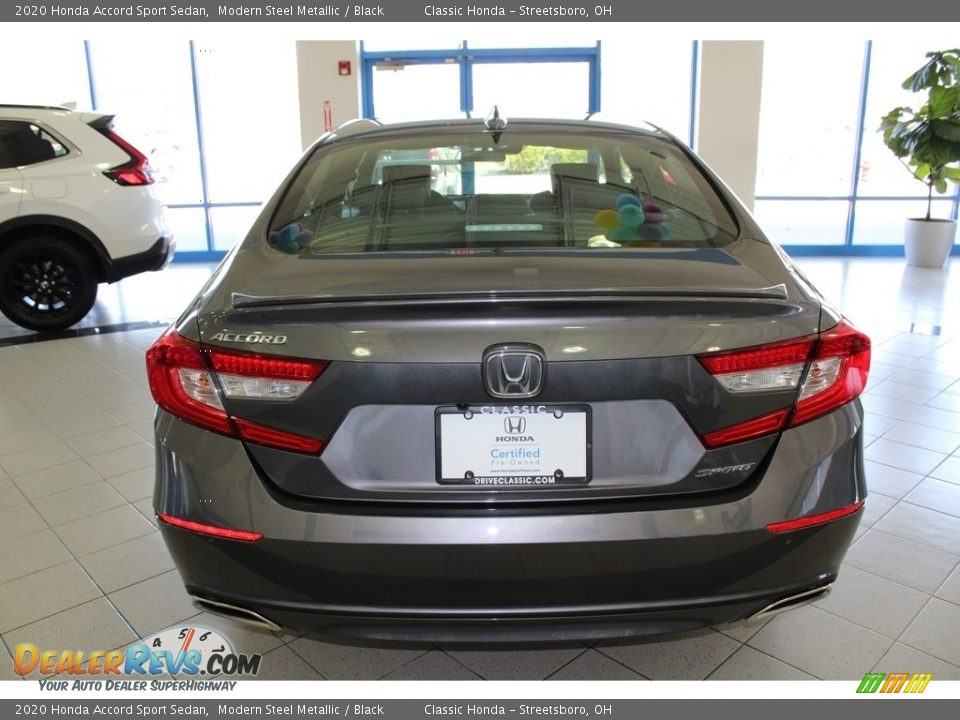 2020 Honda Accord Sport Sedan Modern Steel Metallic / Black Photo #8