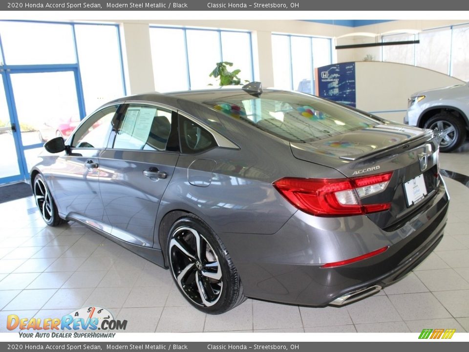 2020 Honda Accord Sport Sedan Modern Steel Metallic / Black Photo #9