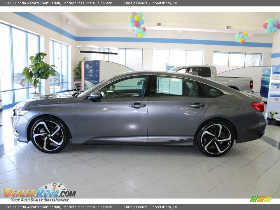 2020 Honda Accord Sport Sedan Modern Steel Metallic / Black Photo #10