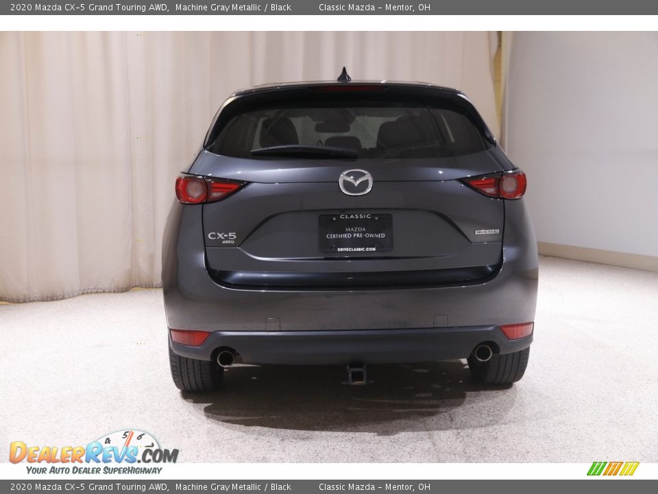 2020 Mazda CX-5 Grand Touring AWD Machine Gray Metallic / Black Photo #18
