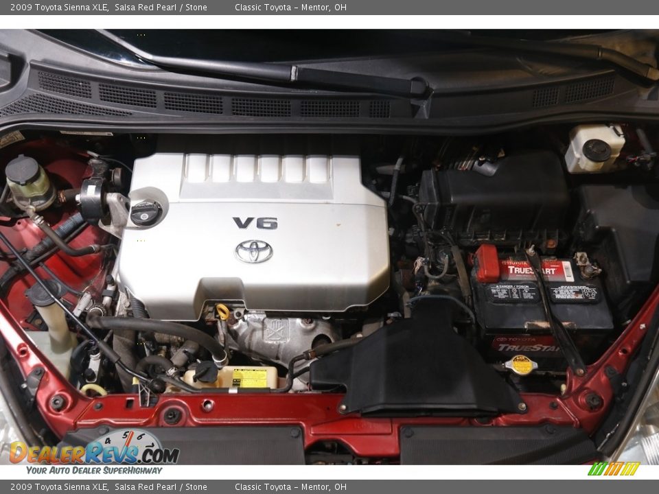 2009 Toyota Sienna XLE Salsa Red Pearl / Stone Photo #20