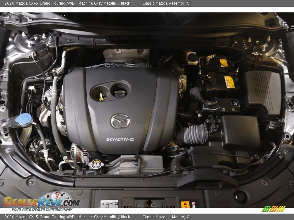 2020 Mazda CX-5 Grand Touring AWD Machine Gray Metallic / Black Photo #19