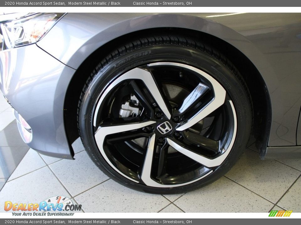 2020 Honda Accord Sport Sedan Modern Steel Metallic / Black Photo #12