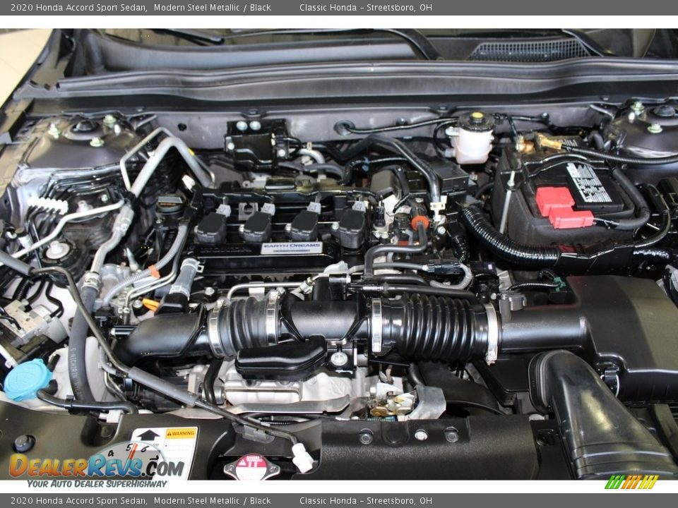 2020 Honda Accord Sport Sedan Modern Steel Metallic / Black Photo #13