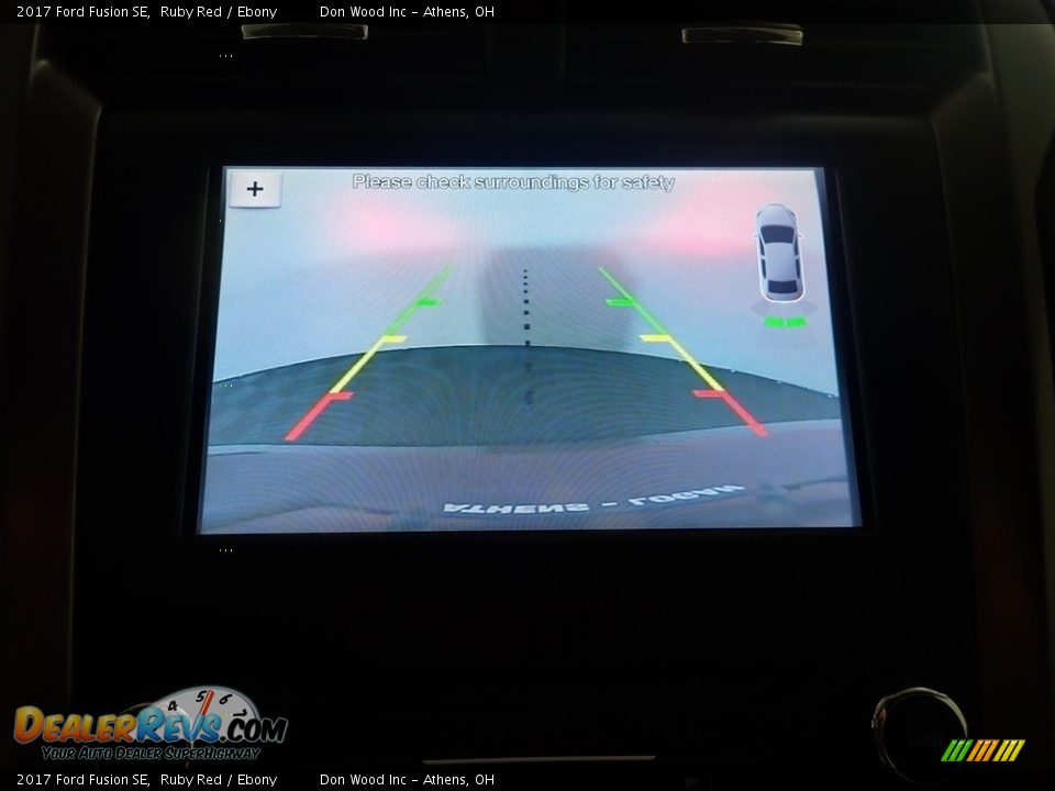 2017 Ford Fusion SE Ruby Red / Ebony Photo #2
